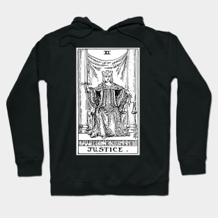 Justice Tarot Card Hoodie